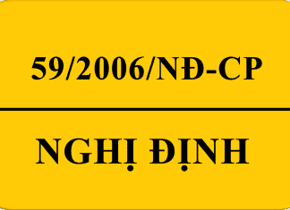 59/2006/NĐ-CP