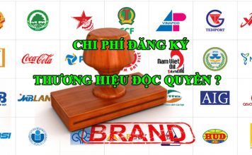 Chi phí đăng ký thương hiệu độc quyền