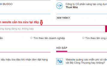 Cách kiểm tra website đăng ký bộ công thương