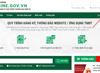 Quy trình đăng ký tài khoản với Bộ Công Thương đăng ký tài khoản Bộ Công Thương