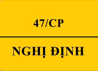 Nghị định 47/CP