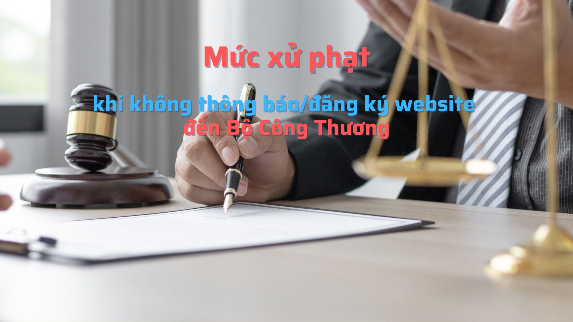 Mức xử phạt khi không thông báo đăng ký website