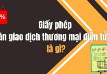 Giấy phép sàn giao dịch thương mại điện tử là gì?