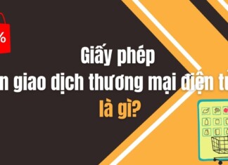 Giấy phép sàn giao dịch thương mại điện tử là gì?