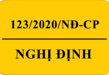 Nghị định 123/2020/NĐ-CP