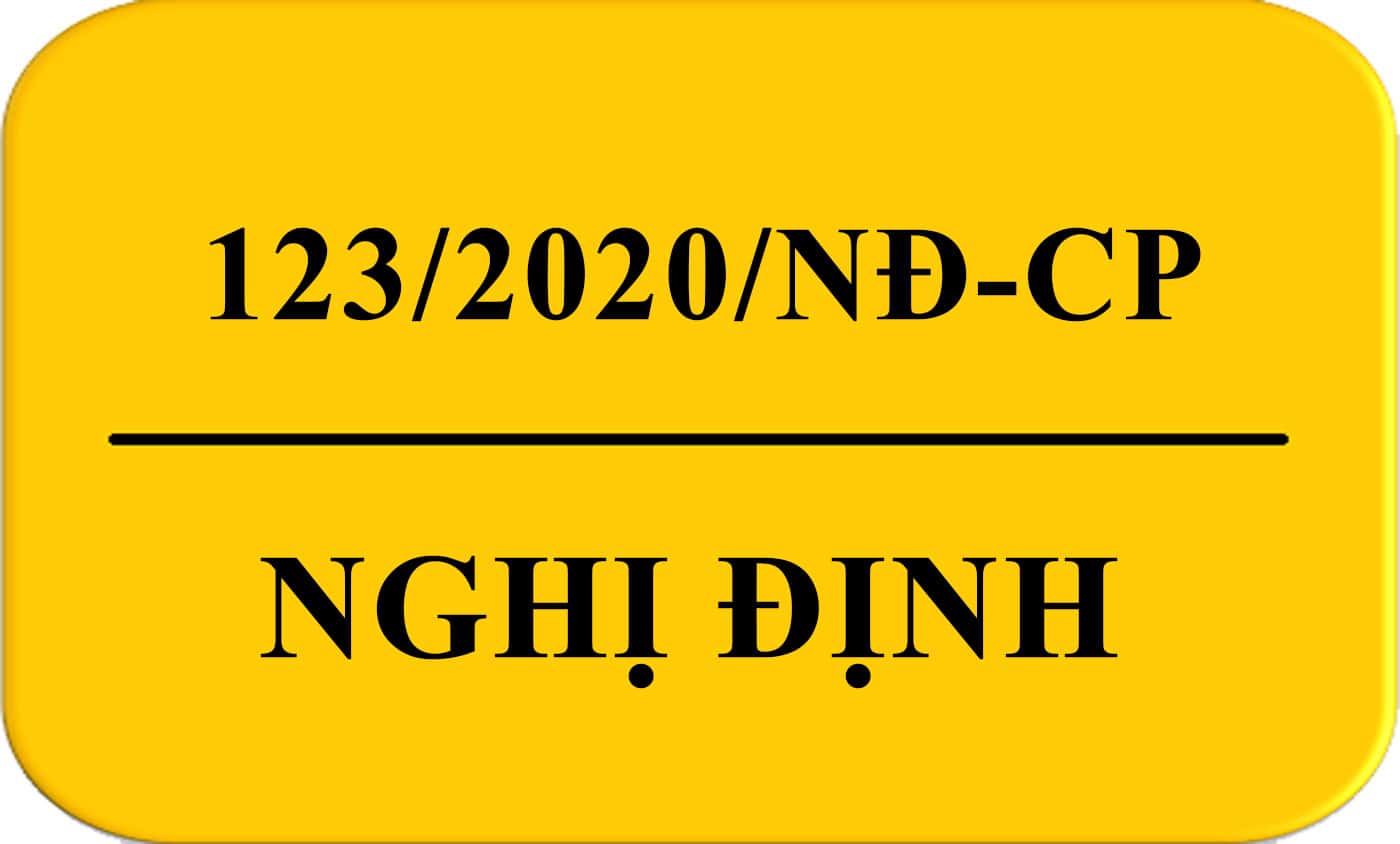 Nghị định 123/2020/NĐ-CP
