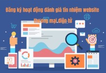 Đăng ký hoạt động đánh giá tín nhiệm website thương mại điện tử