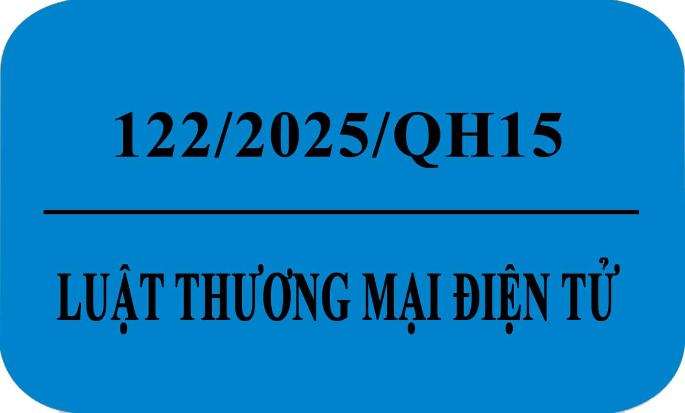 Luật Thương mại điện tử 122/2025/QH15